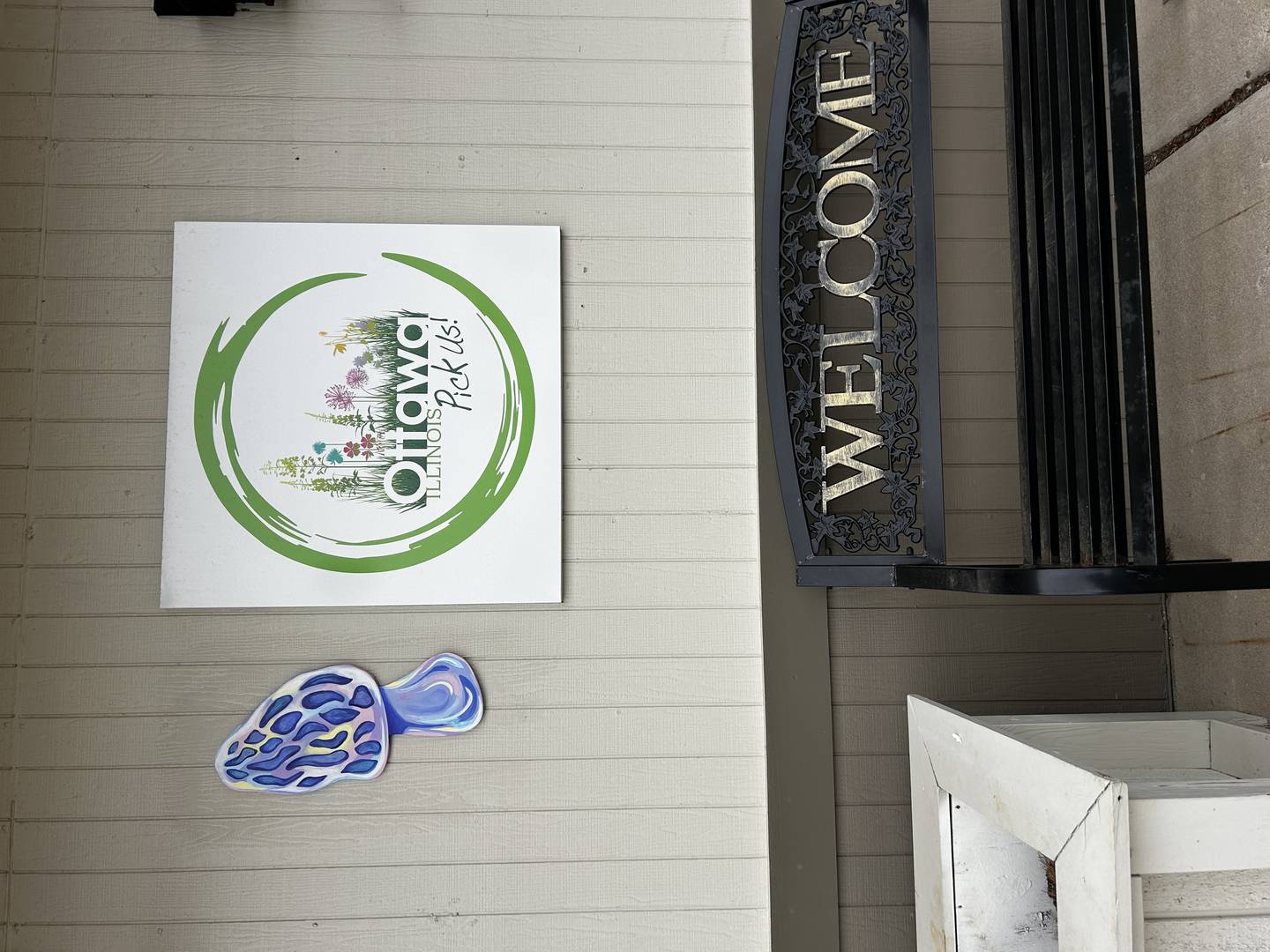 11 mini morel mushroom murals will debut during this Saturday's Morel Fest. 
Photo provided by the Ottawa Arts Committee