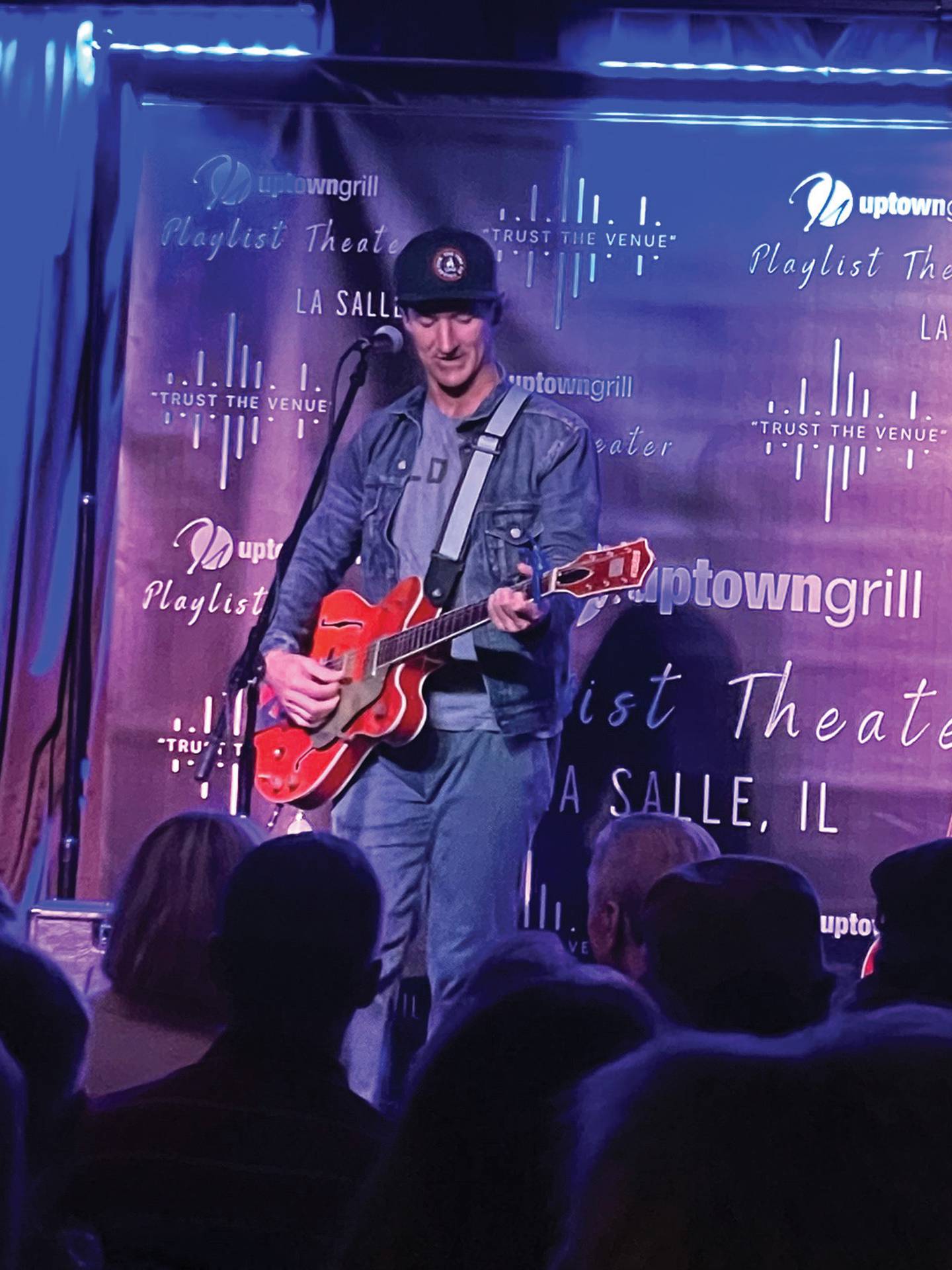 Griffin House is a recurring favorite who performs for Playlist Theater at Uptown Grill in La Salle.