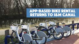 App-powered bike rental program is back for I&M Canal trail