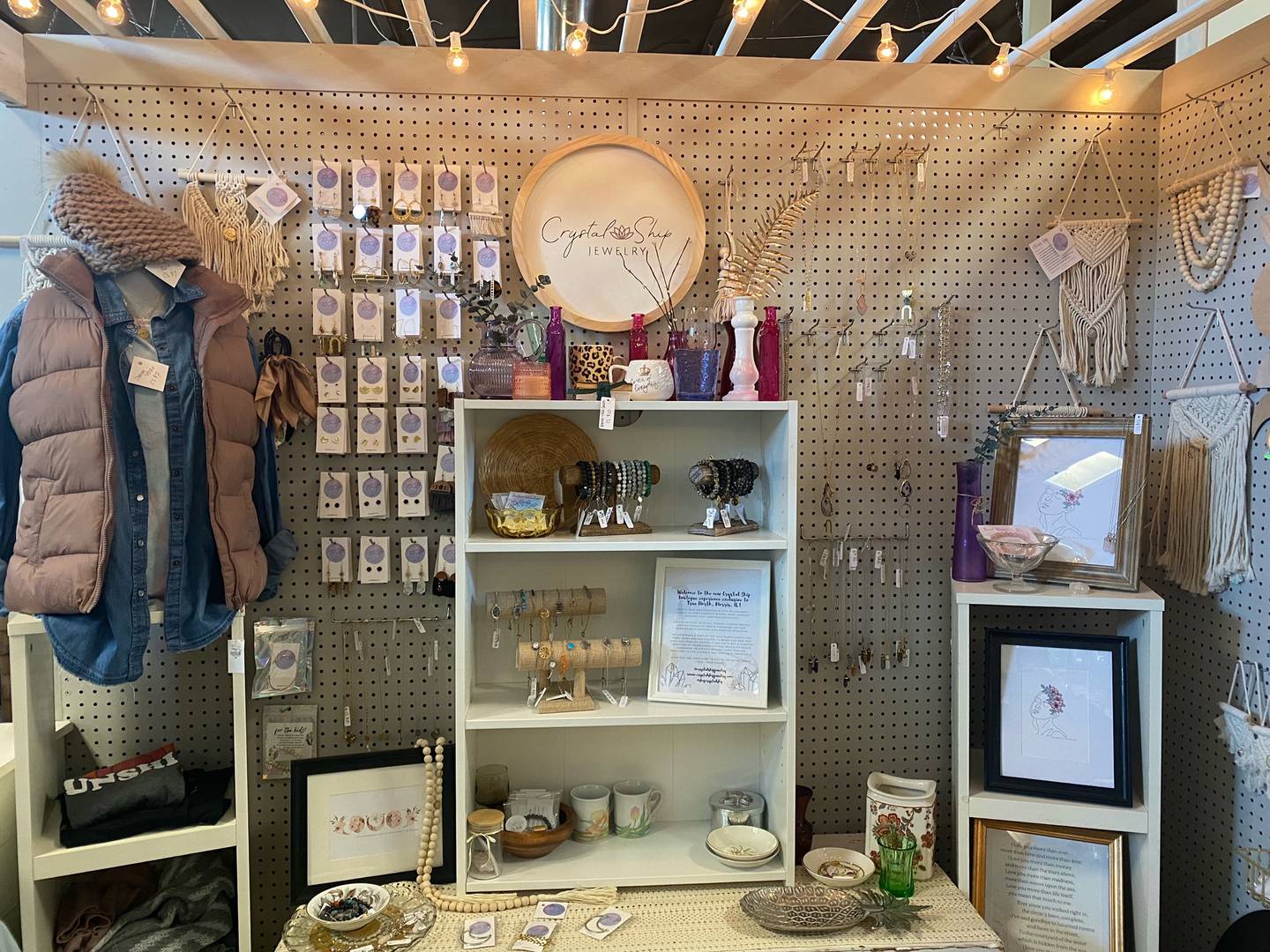 Crystal Ship Jewelry's space at True North. For more information visit https://crystalshipjewelry.square.site/