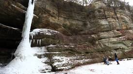 Photos: Ice Climbers Flock To Starved Rock State Park