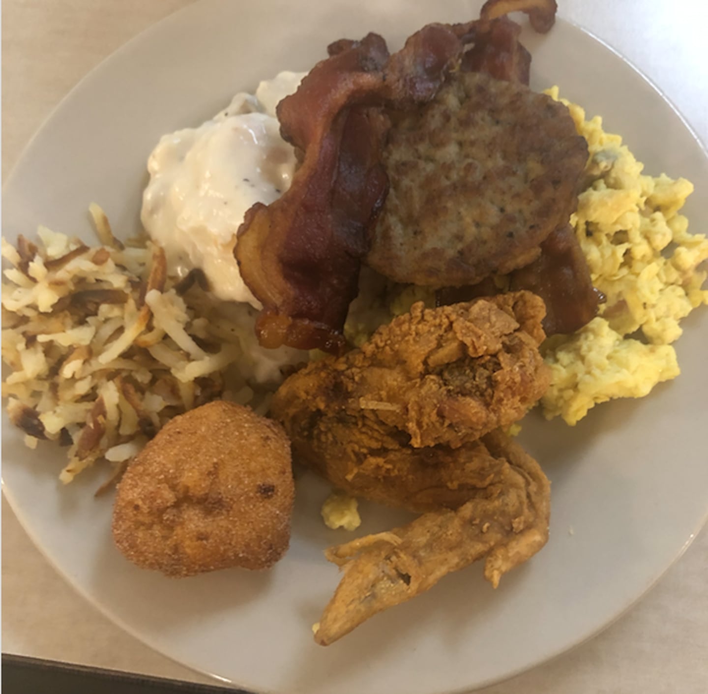 There are plenty of items to fill your plate from the Sunday Brunch at Cindy's on 34 in Mendota.
