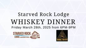 Starved Rock Lodge to host whiskey dinner