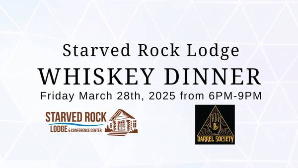 Starved Rock Lodge to host whiskey dinner