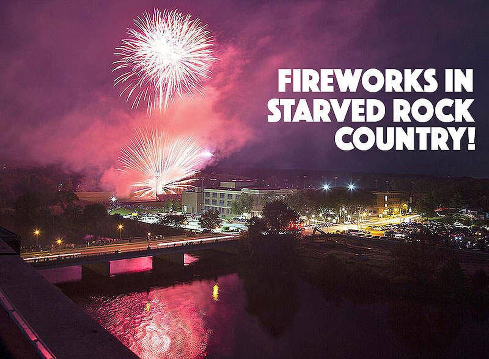 Catch A Fireworks Show In Starved Rock Country! Starved Rock Country