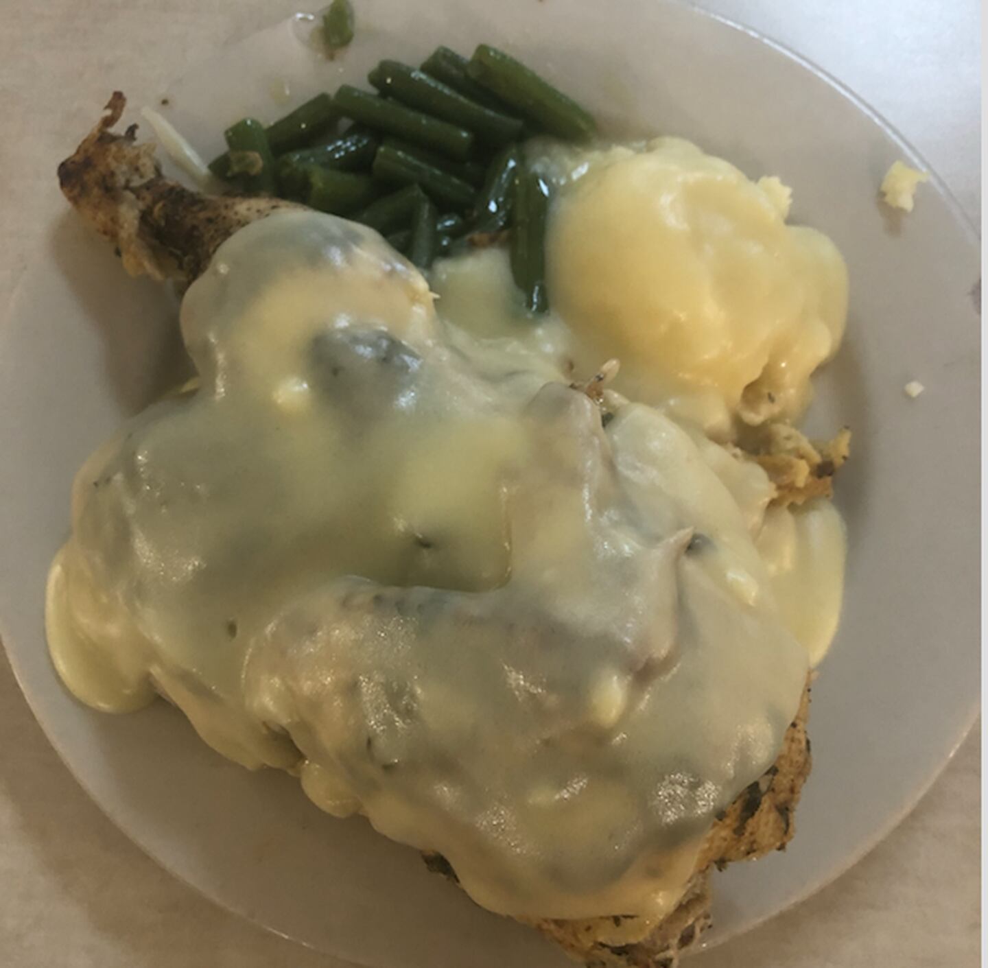 The Roasted Chicken special at Cindy's on 34 in Mendota fills your plate and comes with mashed potatoes and gravy, stuffing, veggie of the day and a salad,