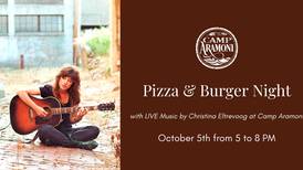 Camp Aramoni’s Pizza & Burger Night Returns With Live Music