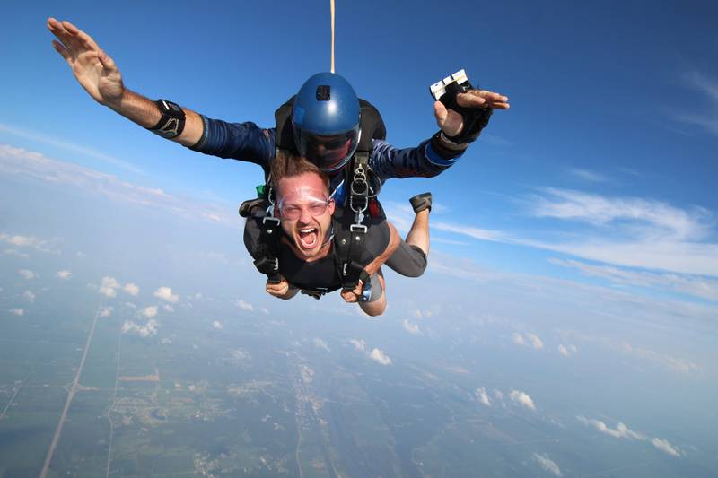 Photo provided by Skydive Chicago