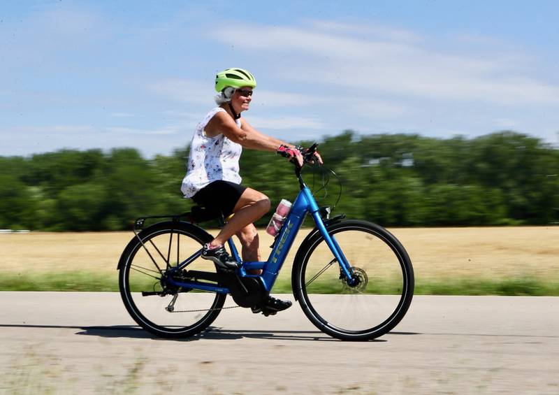 Bicyclists from all over came to ride for the 12th Annual Z Tour Bike Ride on Saturday, June 22, 2024 to support the Zearing Child Enrichment Center in Princeton.