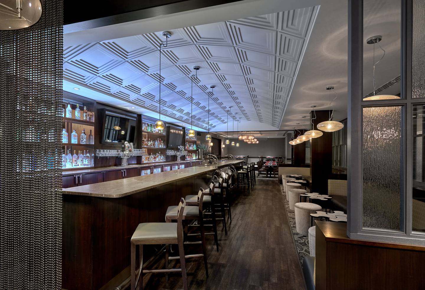 The interior of The Uptown Grill, 601 1st St., La Salle.