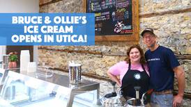 Bruce & Ollie’s ice cream, coffee shop opens in downtown Utica