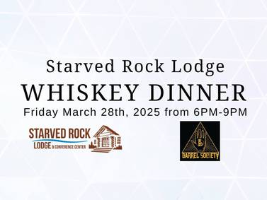 Starved Rock Lodge to host whiskey dinner